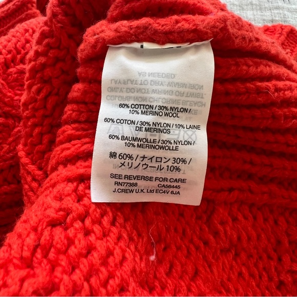 J. CREW Chunky Fisherman’s Sweater - Picture 6 of 6